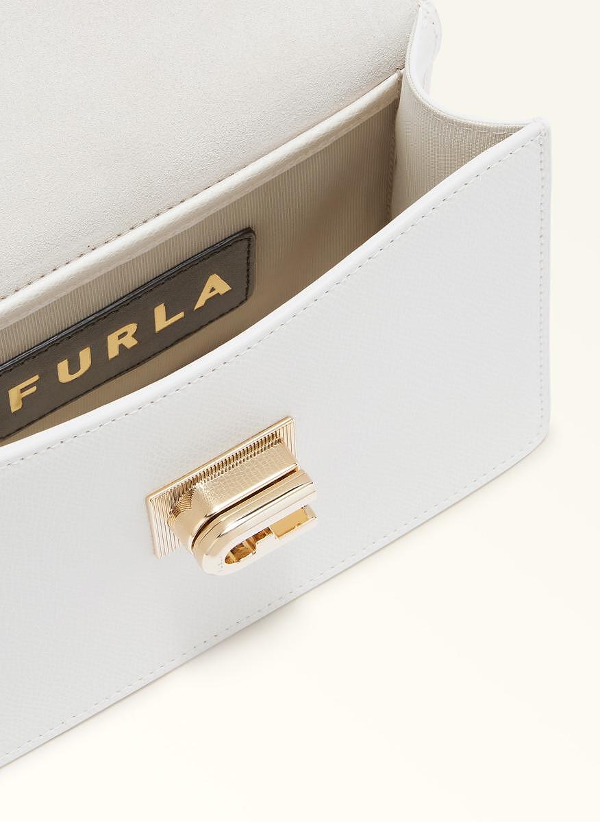 Мини Crossbody чанта Furla 1927 Panna
