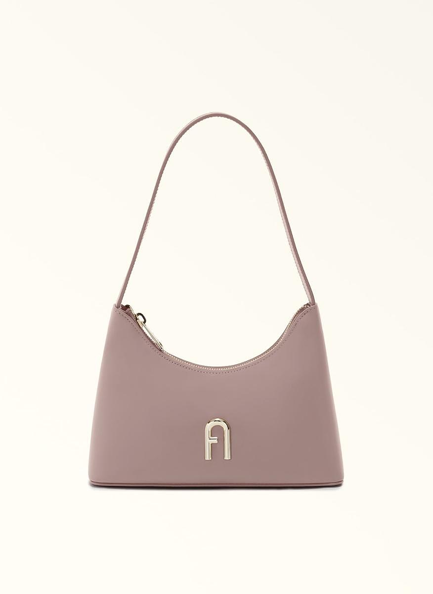 Мини чанта Furla Diamante Mauve