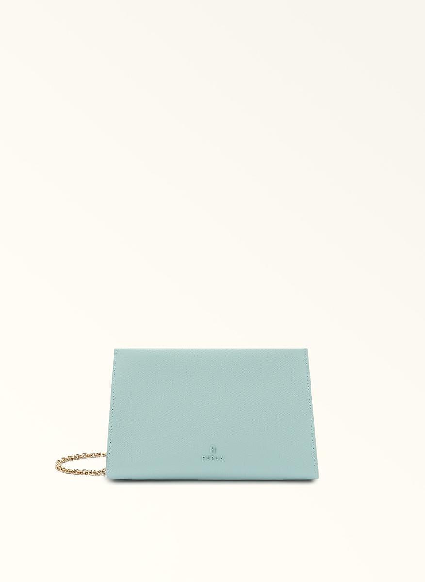 Мини чанта Crossbody Furla Myfurla Acquamarina