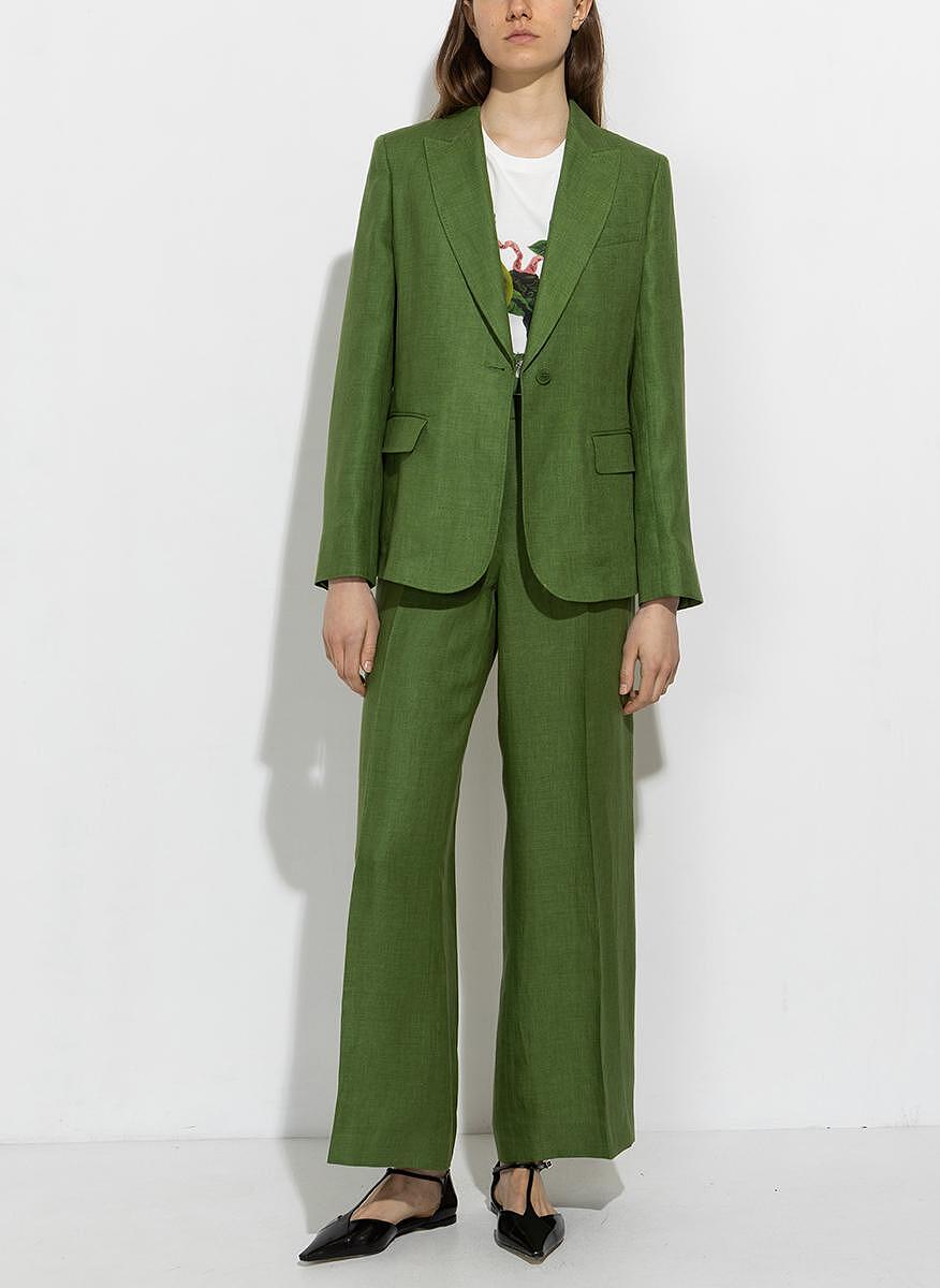 Сако от 100% лен Weekend Max Mara Nalut