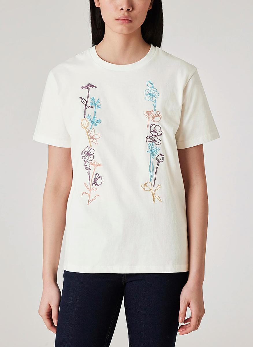 Тишърт с бродерия PS Paul Smith