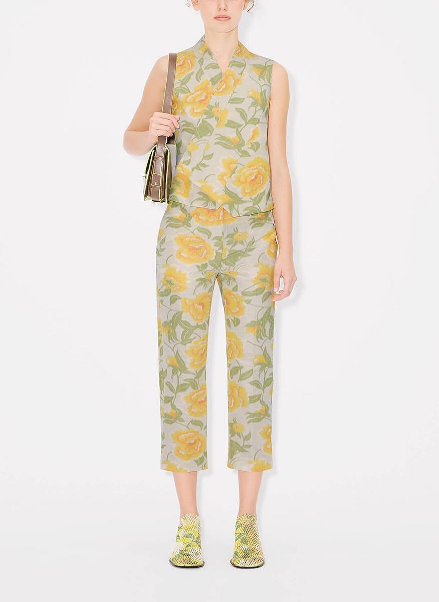 Панталон с флорален принт 'Peonies' Kenzo