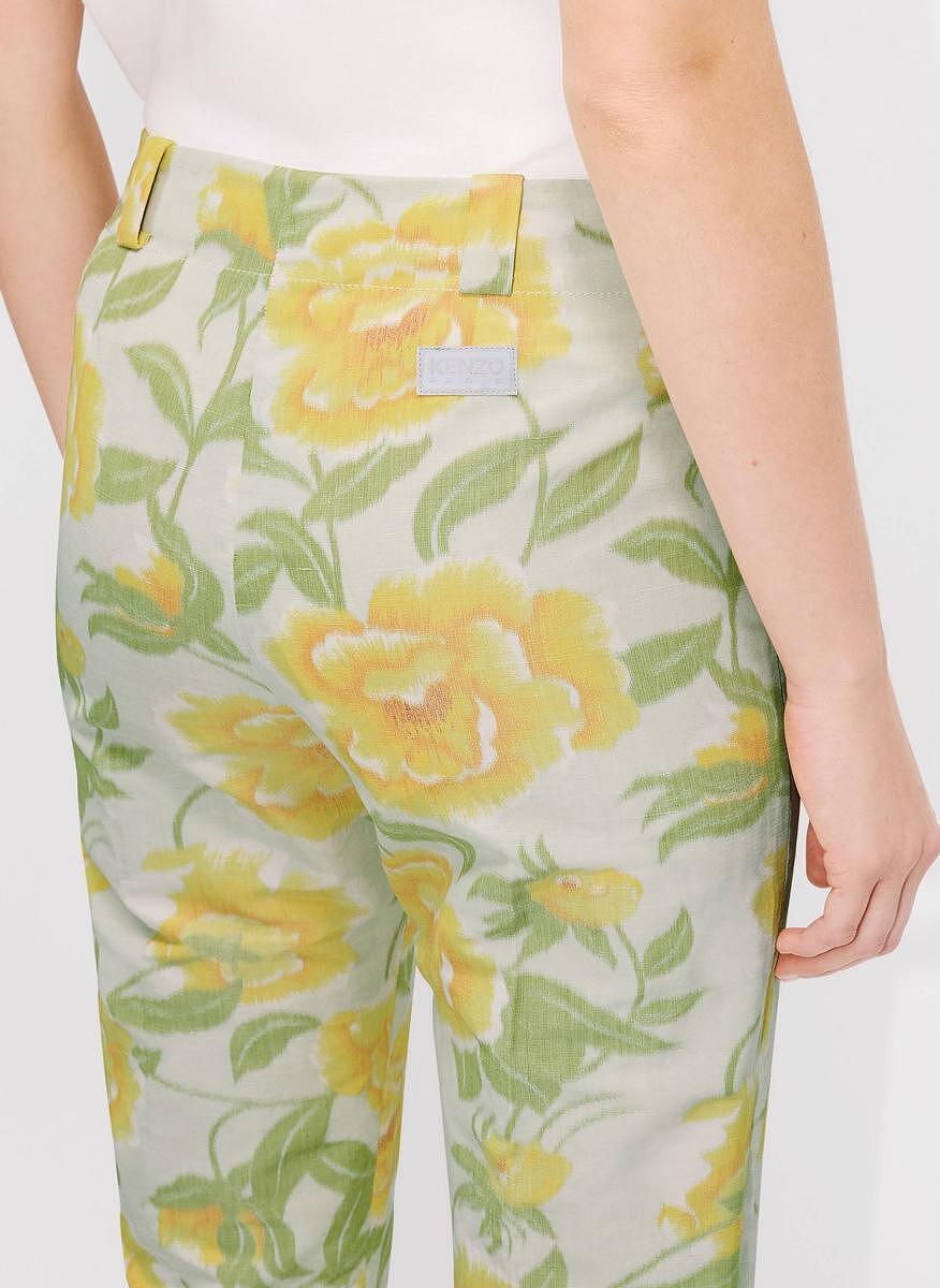 Панталон с флорален принт 'Peonies' Kenzo