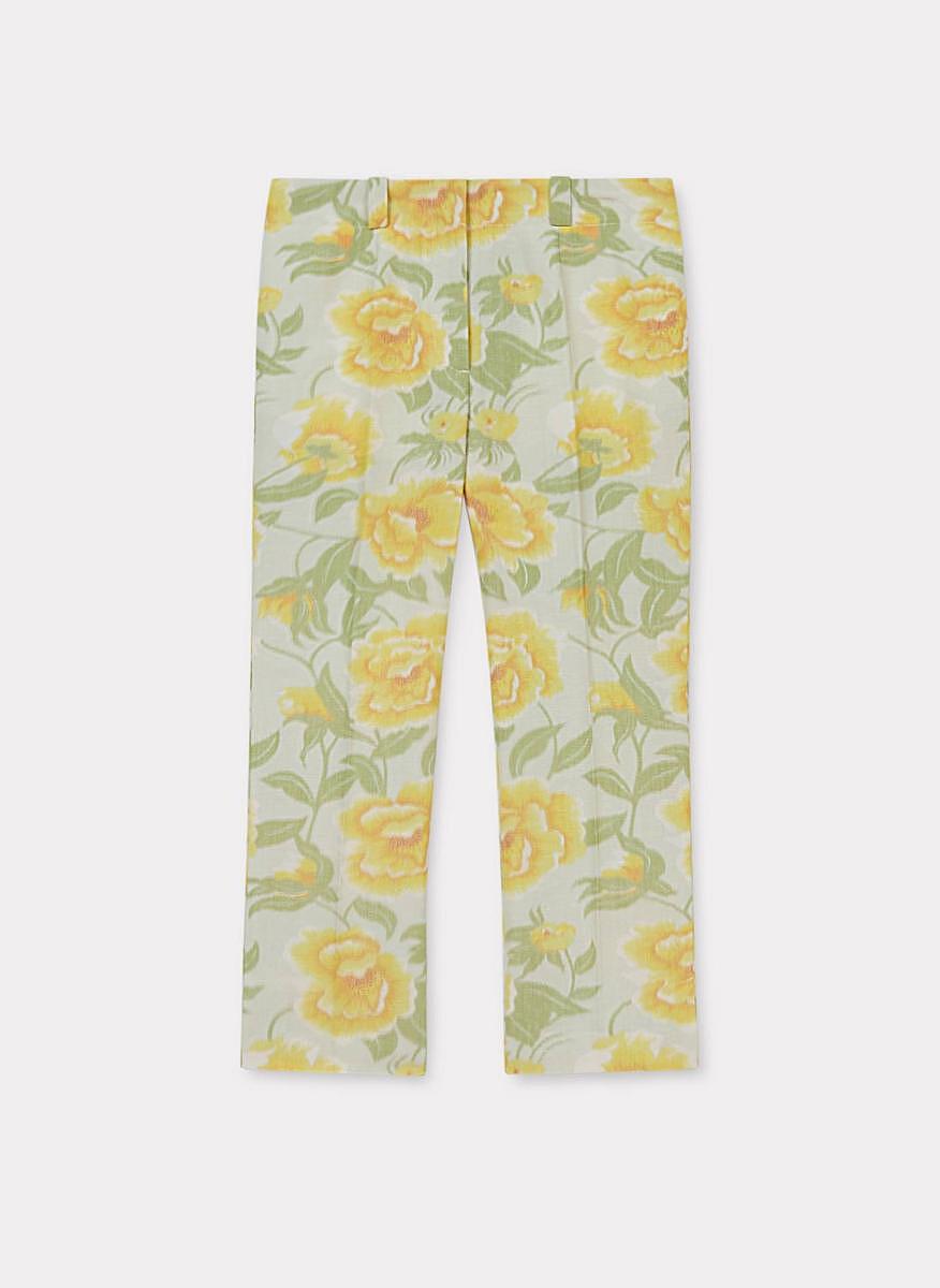 Панталон с флорален принт 'Peonies' Kenzo