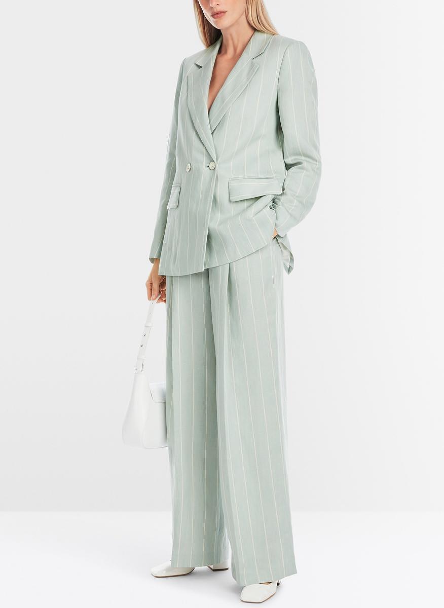 Сако с фино райе Marc Cain Collections