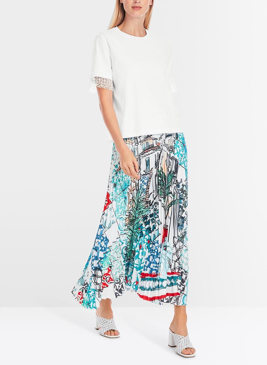 Тишърт с дантела Marc Cain Collections