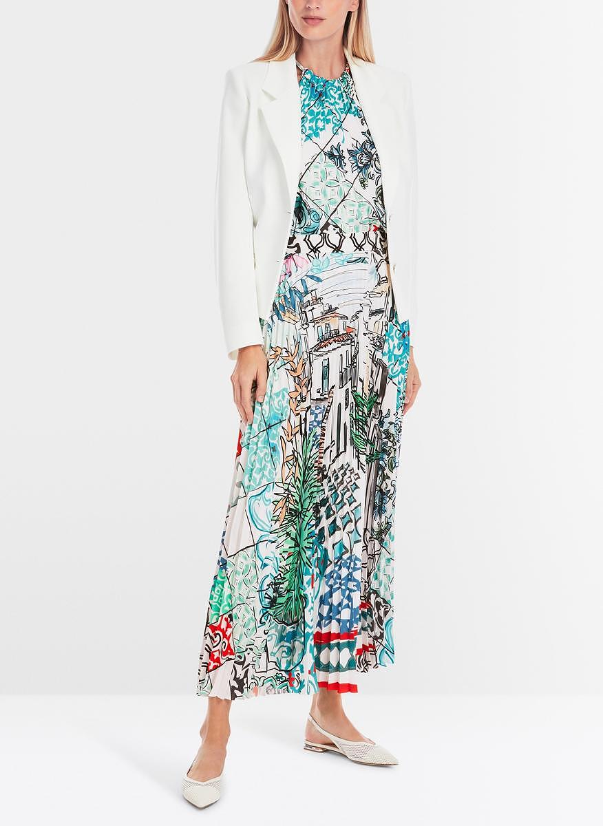 Плисирана пола с принт Marc Cain Collections