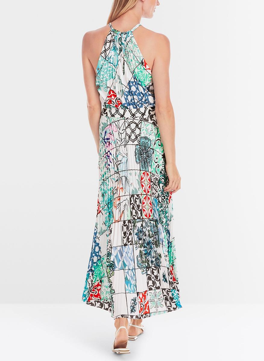 Плисирана пола с принт Marc Cain Collections