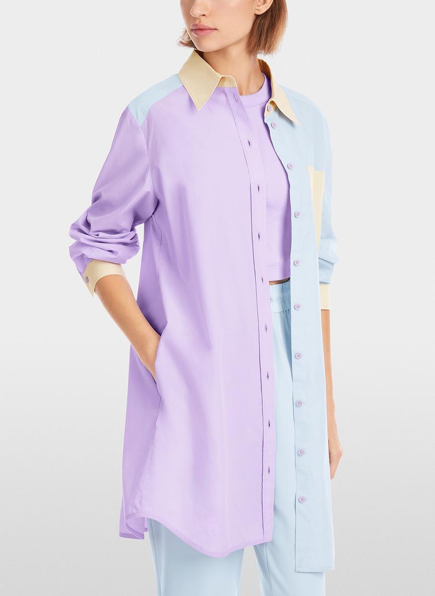 Риза с 'Color block' дизайн Marc Cain Sports
