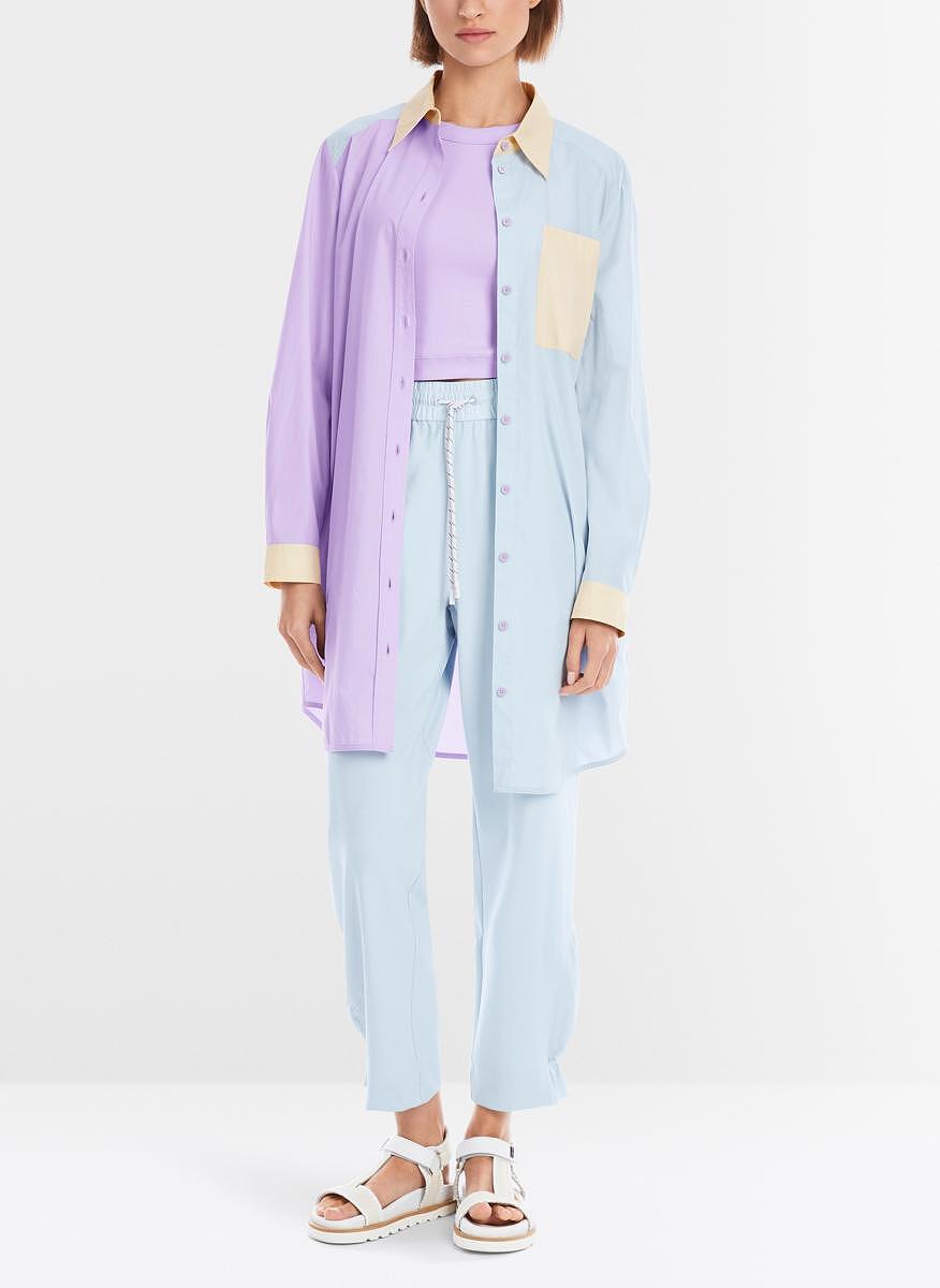 Риза с 'Color block' дизайн Marc Cain Sports
