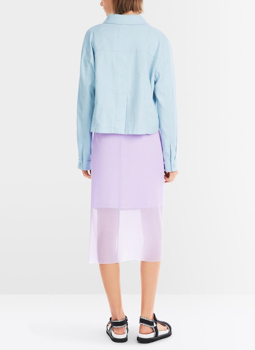 Яке с лен 'Denim style' Marc Cain Sports