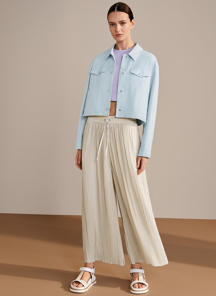 Яке с лен 'Denim style' Marc Cain Sports