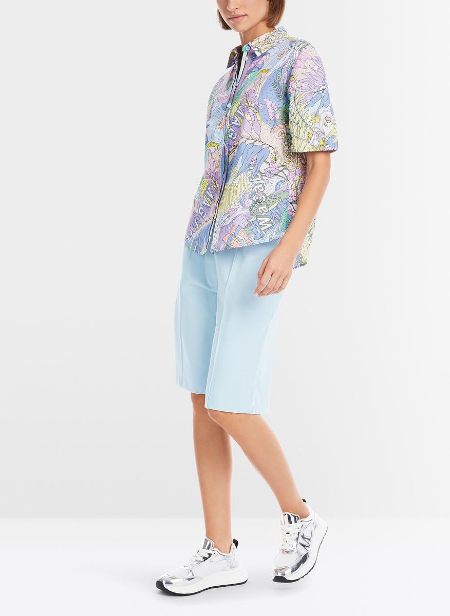 Риза с принт 'Hawaiian' Marc Cain Sports