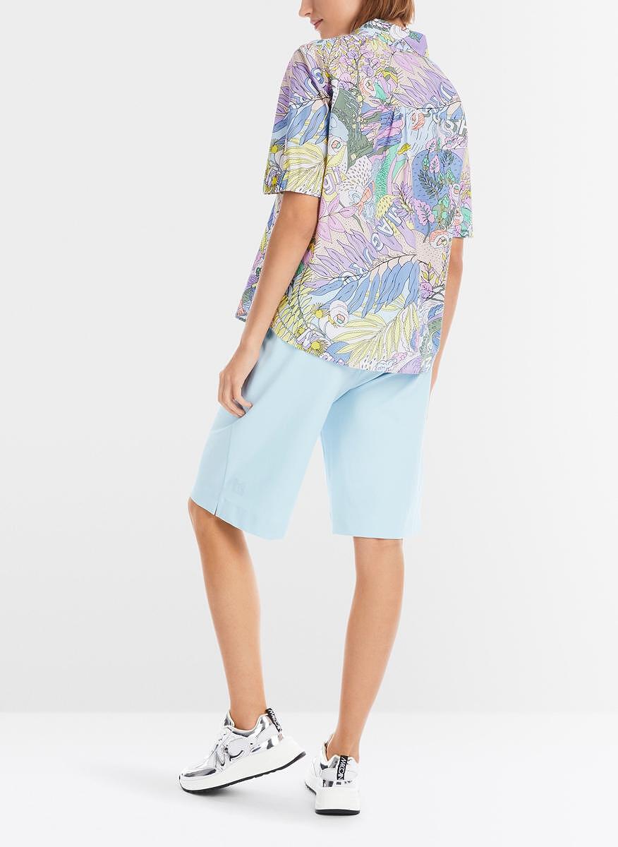 Риза с принт 'Hawaiian' Marc Cain Sports