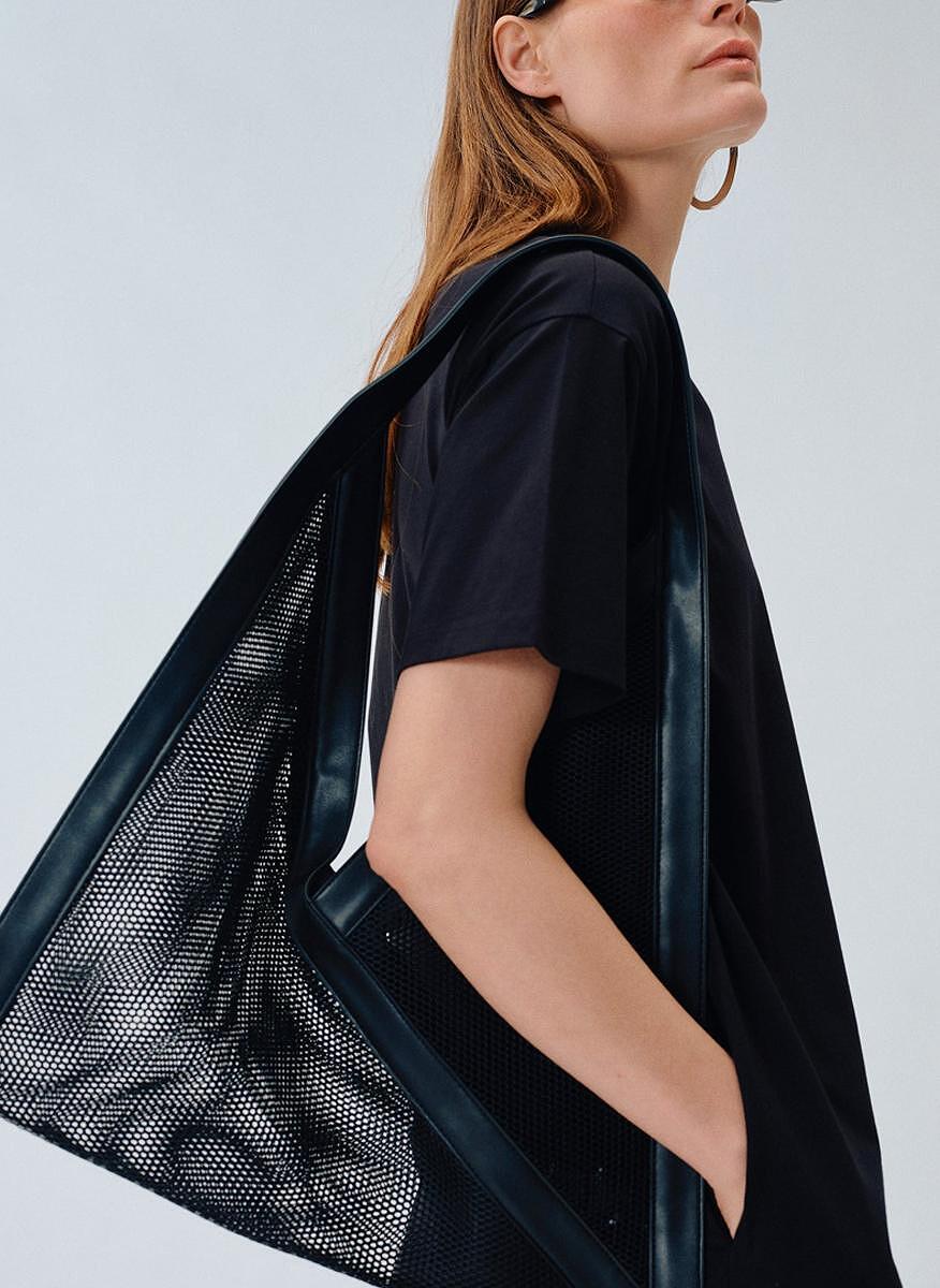 Чанта от мрежа 'Geometric tote' Liviana Conti