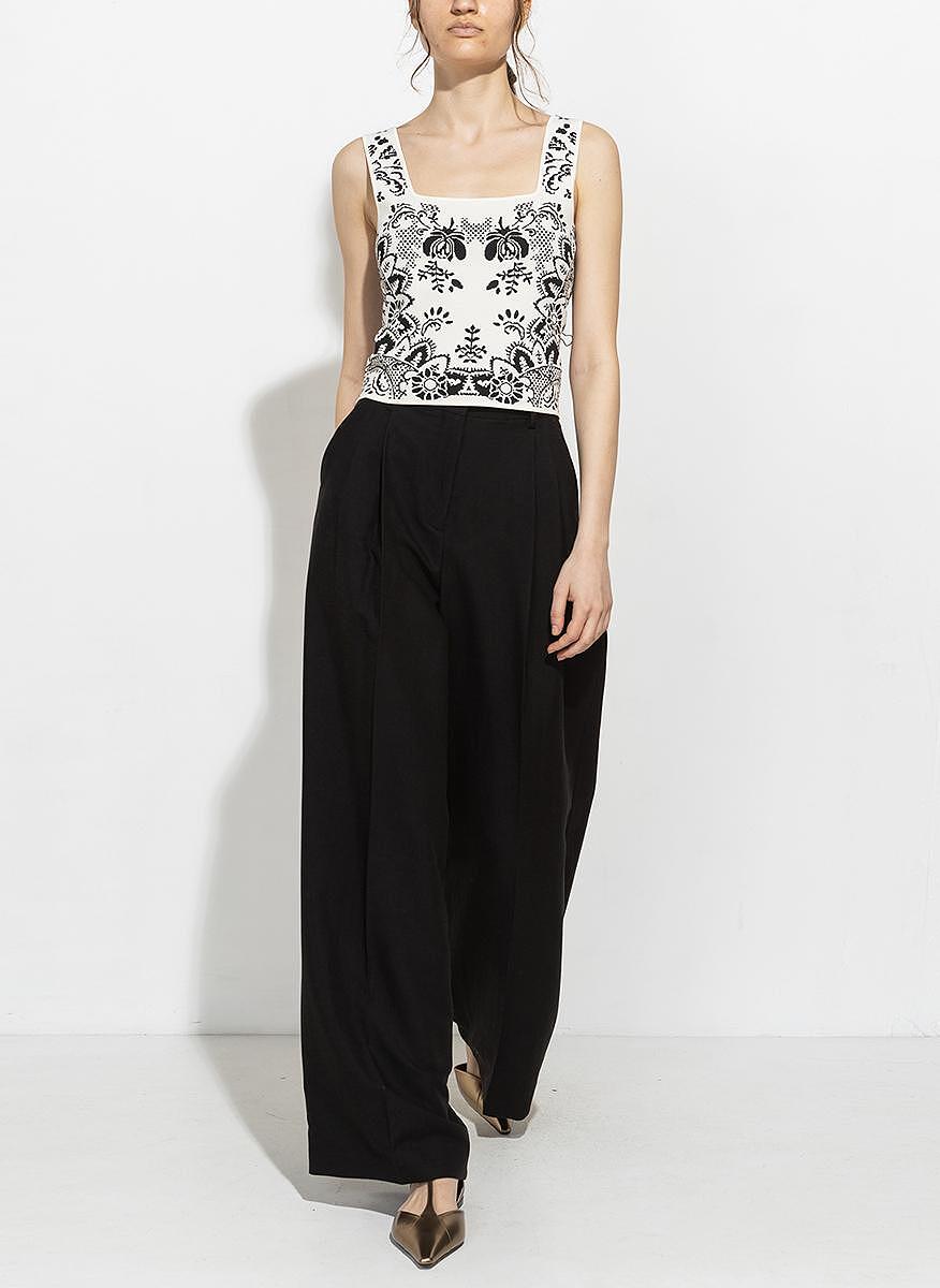 Топ от фино плетиво Weekend Max Mara Pilade