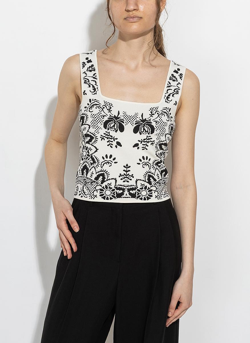 Топ от фино плетиво Weekend Max Mara Pilade