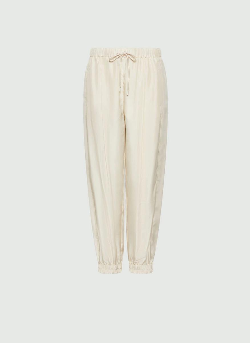 Копринен панталон 'jogger' Marella Monochrome Abetaia