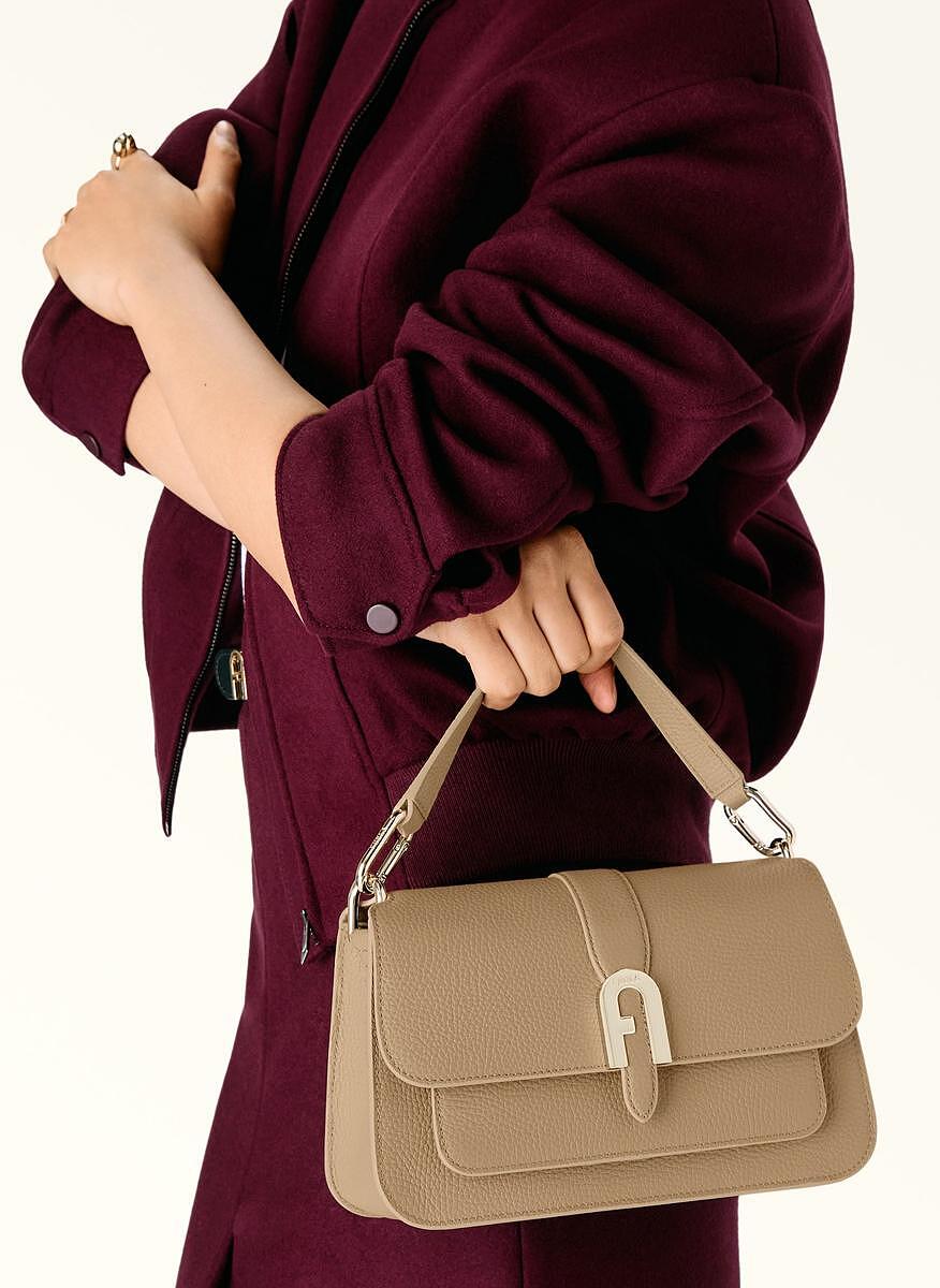 Чанта Furla Sofia Cappuccino