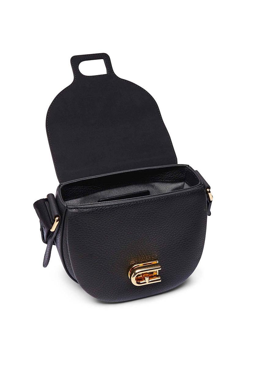 Мини чанта Furla Lotus Nero Toni Nero