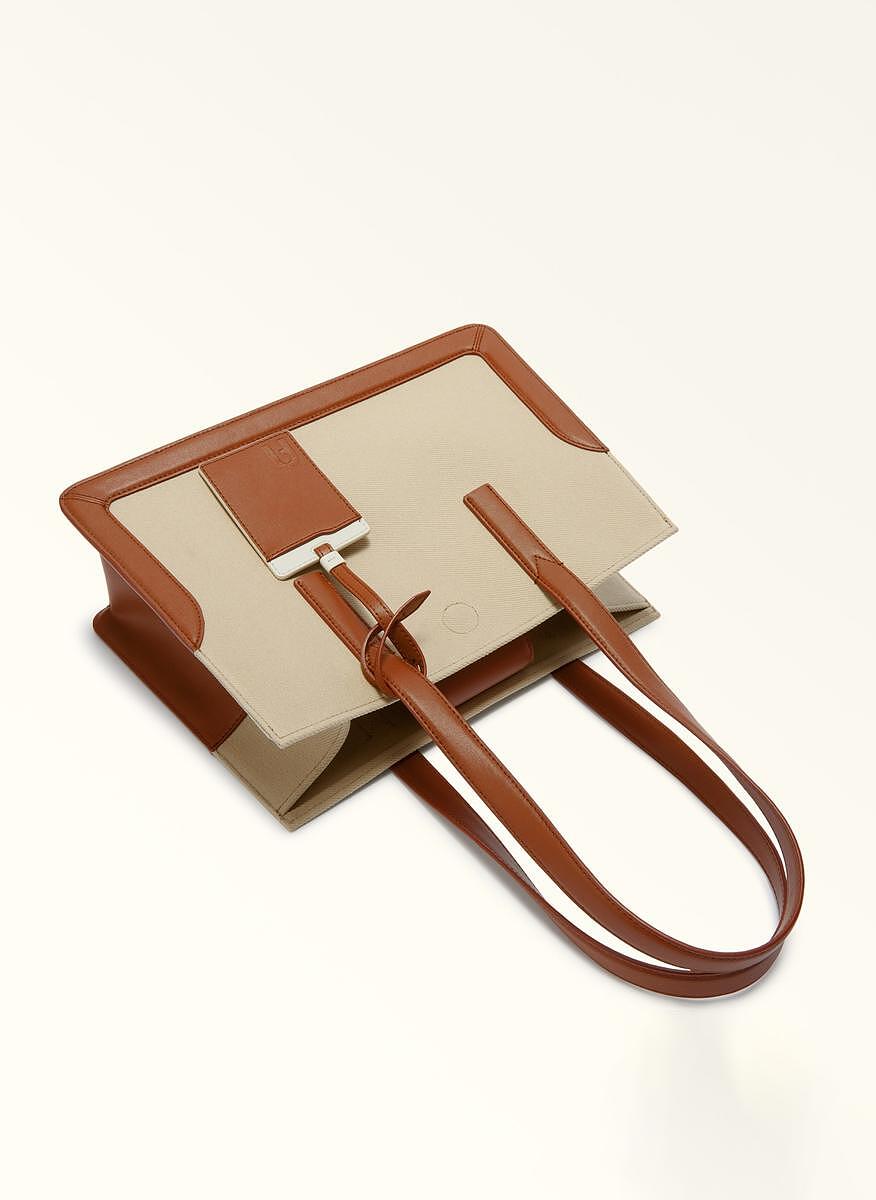 Чанта Furla Baia Toni Cognac