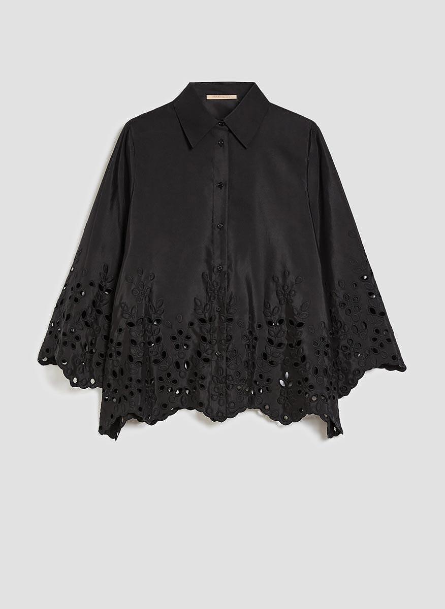 Риза от тафта с бродерия Pennyblack Eclisse