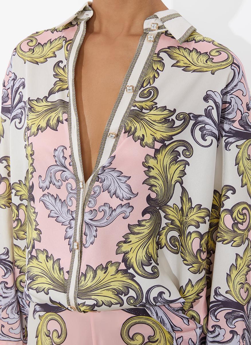 Риза с принт 'Lane' Alice + Olivia