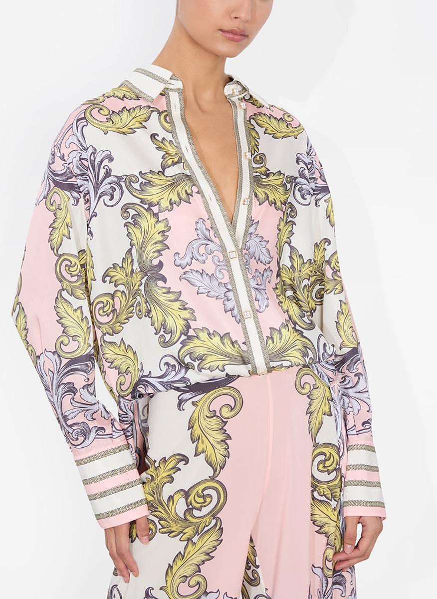 Риза с принт 'Lane' Alice + Olivia