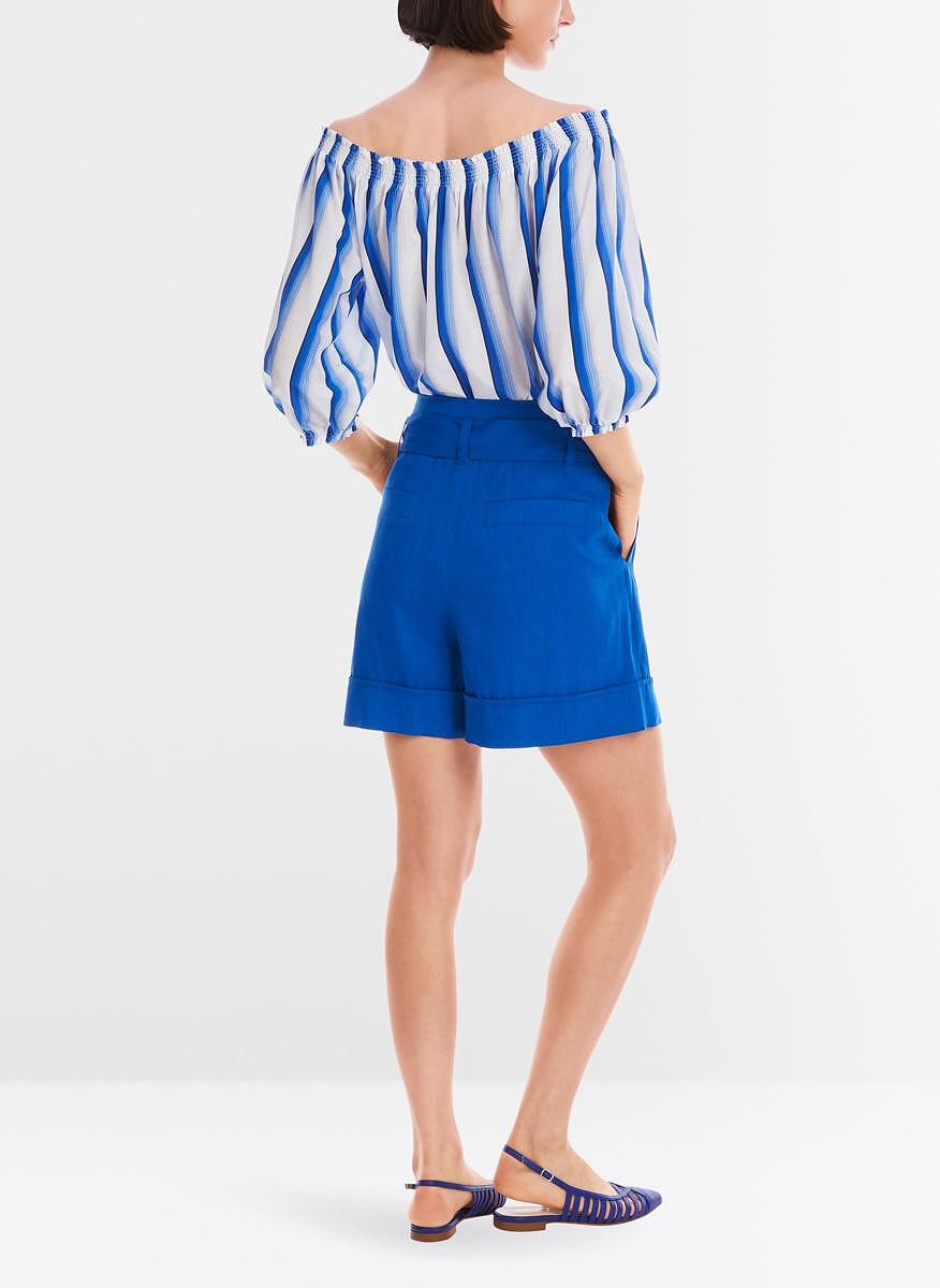 Къс панталон от лен Marc Cain Collections