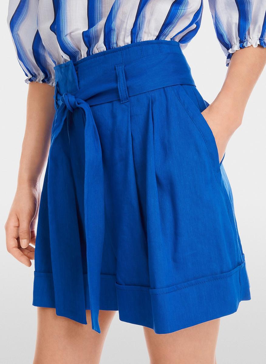 Къс панталон от лен Marc Cain Collections