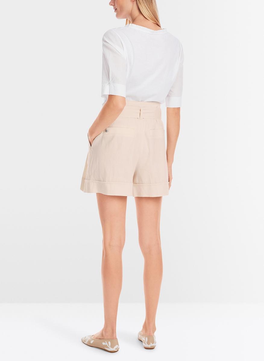 Къс панталон от лен Marc Cain Collections