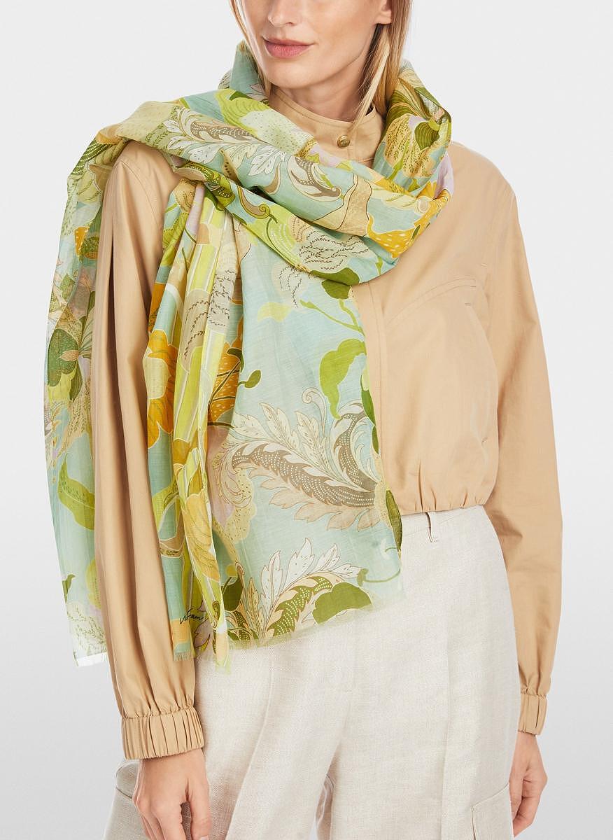 Шал с коприна Marc Cain Collections