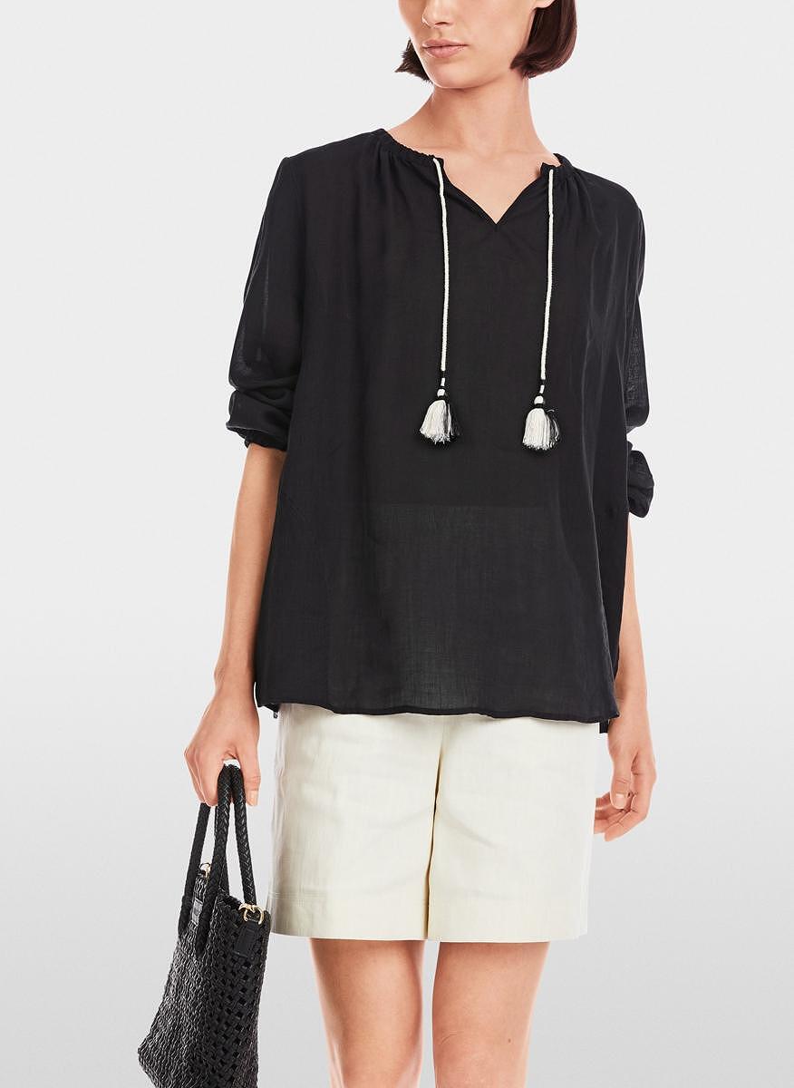 Блуза с пискюли Marc Cain Sports