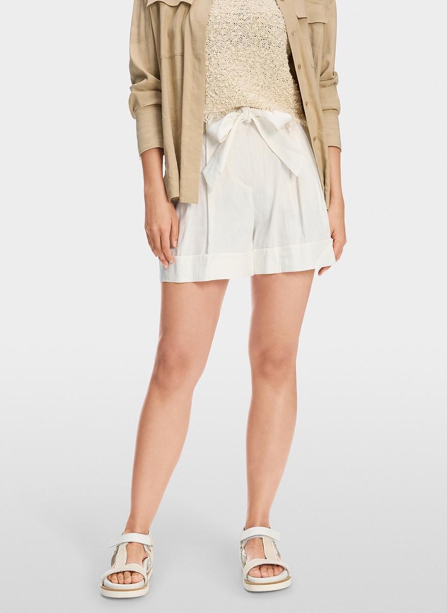 Къс панталон от лен Marc Cain Collections