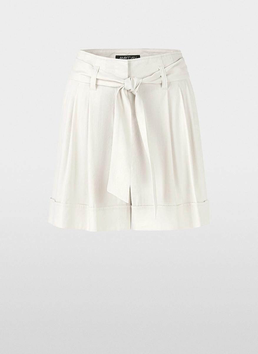 Къс панталон от лен Marc Cain Collections