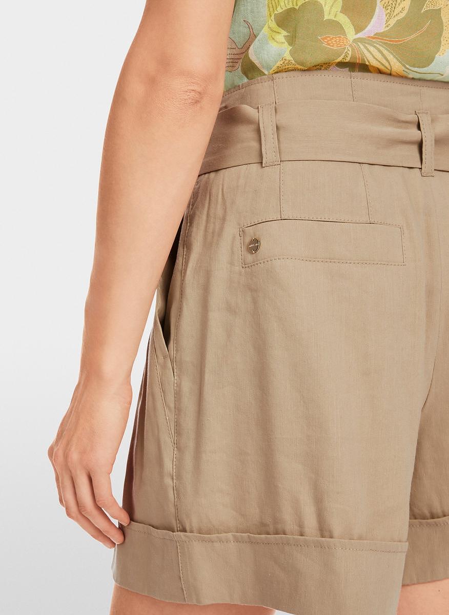 Къс панталон от лен Marc Cain Collections