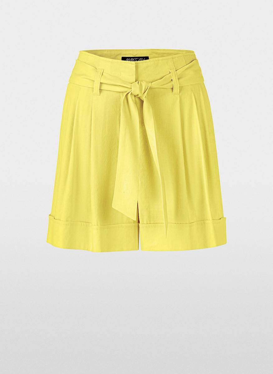 Къс панталон от лен Marc Cain Collections