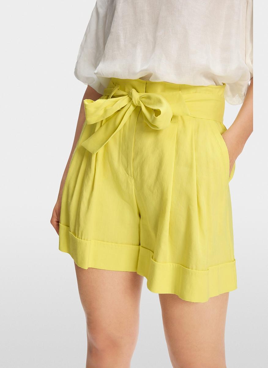 Къс панталон от лен Marc Cain Collections
