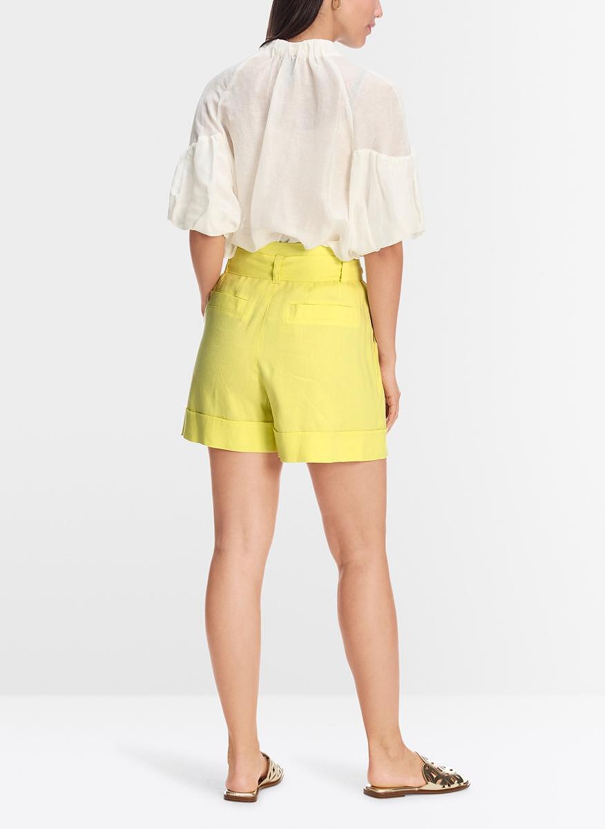 Къс панталон от лен Marc Cain Collections