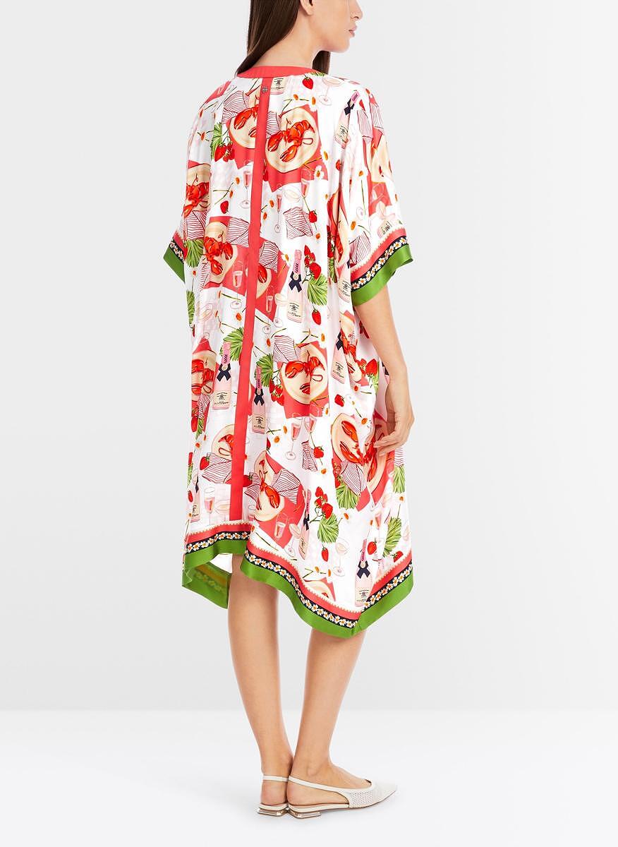 Рокля с принт 'Caftan style' Marc Cain Additions