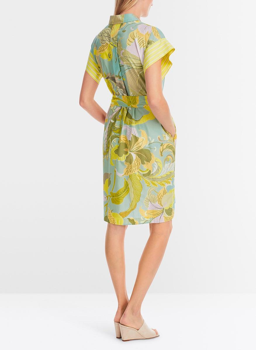 Рокля-риза с принт Marc Cain Collections
