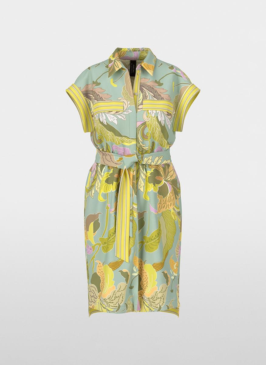 Рокля-риза с принт Marc Cain Collections