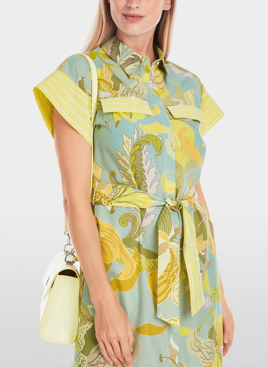 Рокля-риза с принт Marc Cain Collections