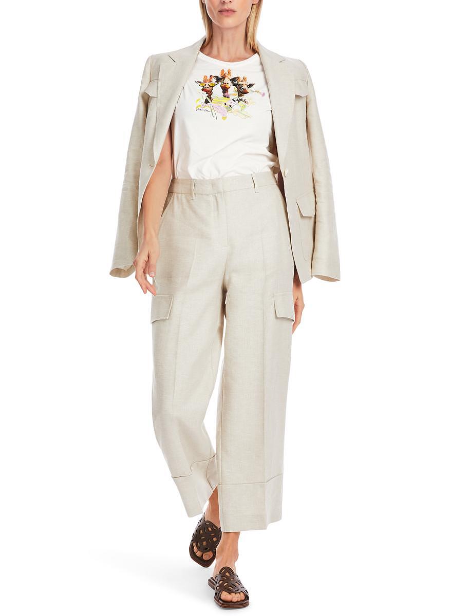 Тишърт с пайети и мъниста Marc Cain Collections