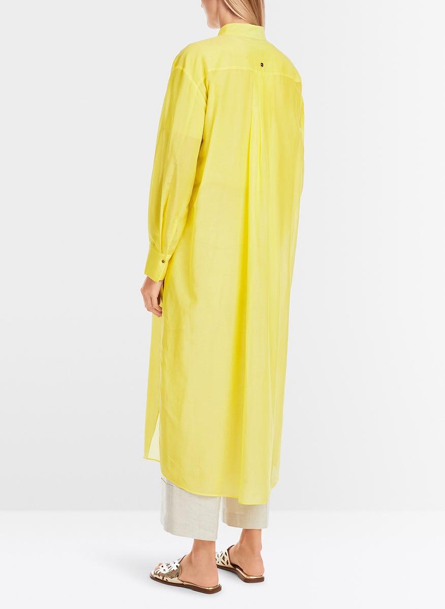 Рокля-риза с плисиран мотив Marc Cain Collections