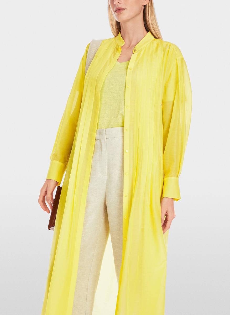 Рокля-риза с плисиран мотив Marc Cain Collections