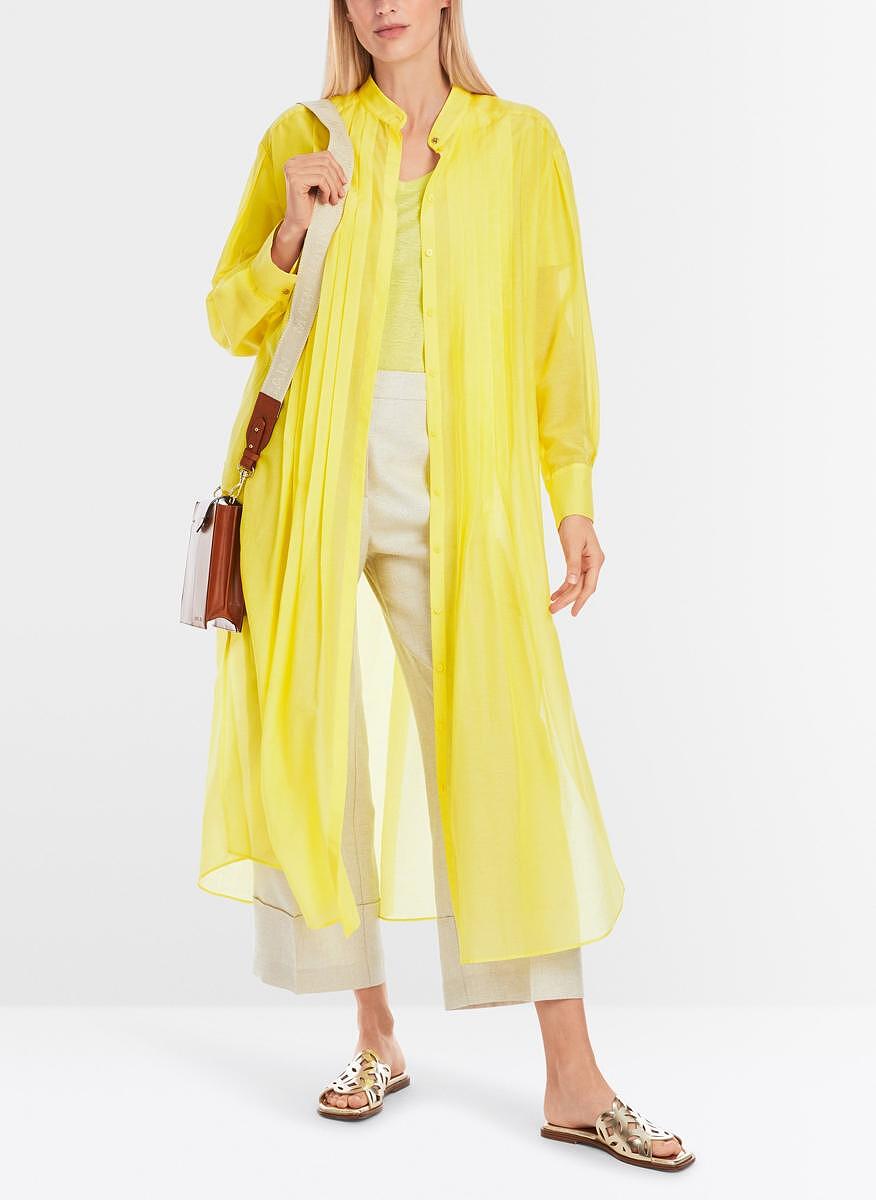 Рокля-риза с плисиран мотив Marc Cain Collections
