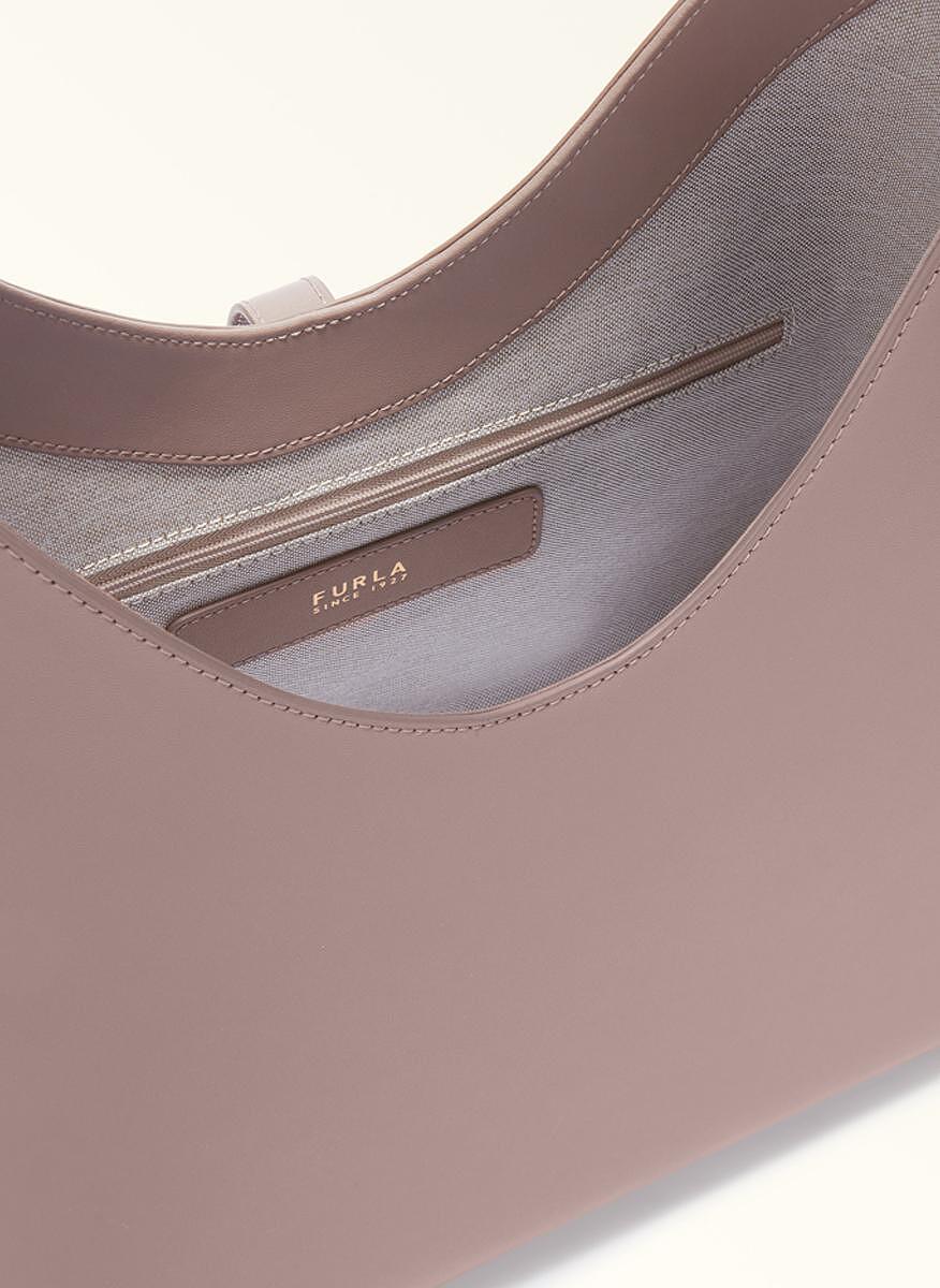 Чанта Furla Goccia Mauve