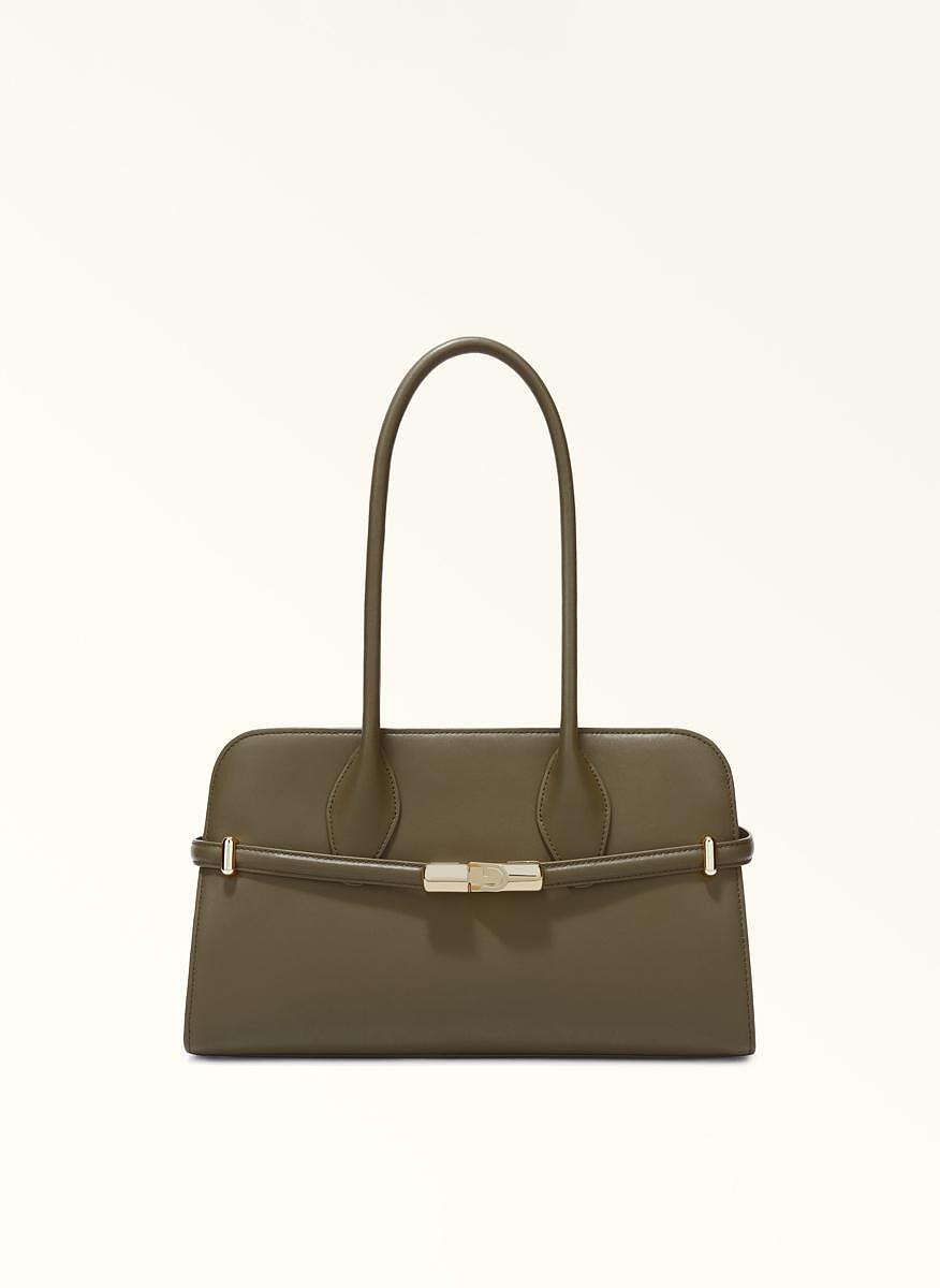Чанта Furla Goccia Sage